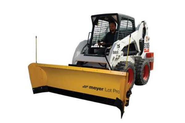 Meyer | Skid Steer Snow Plow | Model 7' 6" Lot Pro for sale at Wellington Implement, Ohio