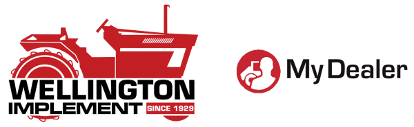 Wellington Implement and MyDealer Logo horizontal 4