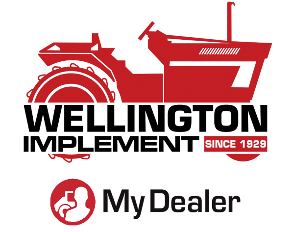 Wellington Implement and MyDealer Logo MED